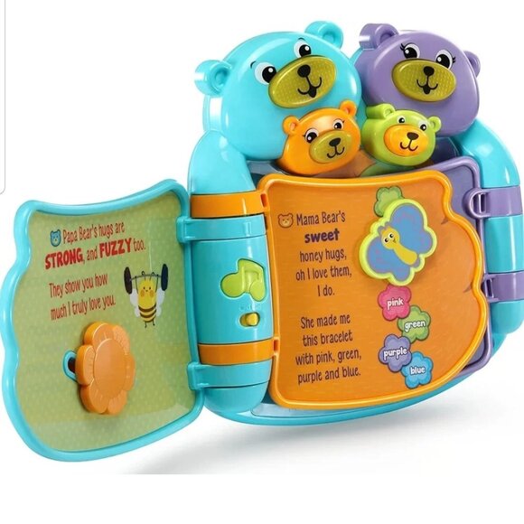 Leapfrog Hug & Learn Bears Book (English Version) for 6 months +Brand New - Picture 5 of 14